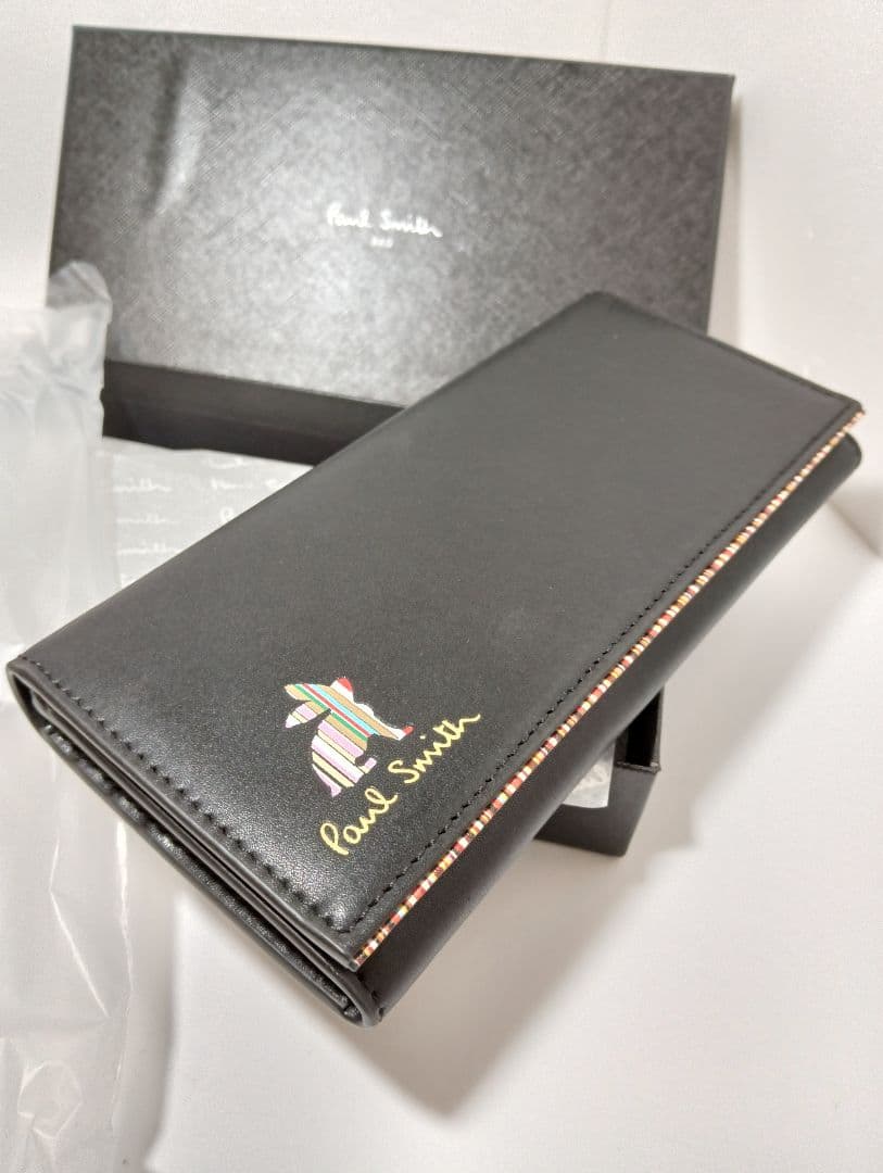 Paul Smith ポールスミス レザー 二つ折 長財布 ウォレット　ラビット