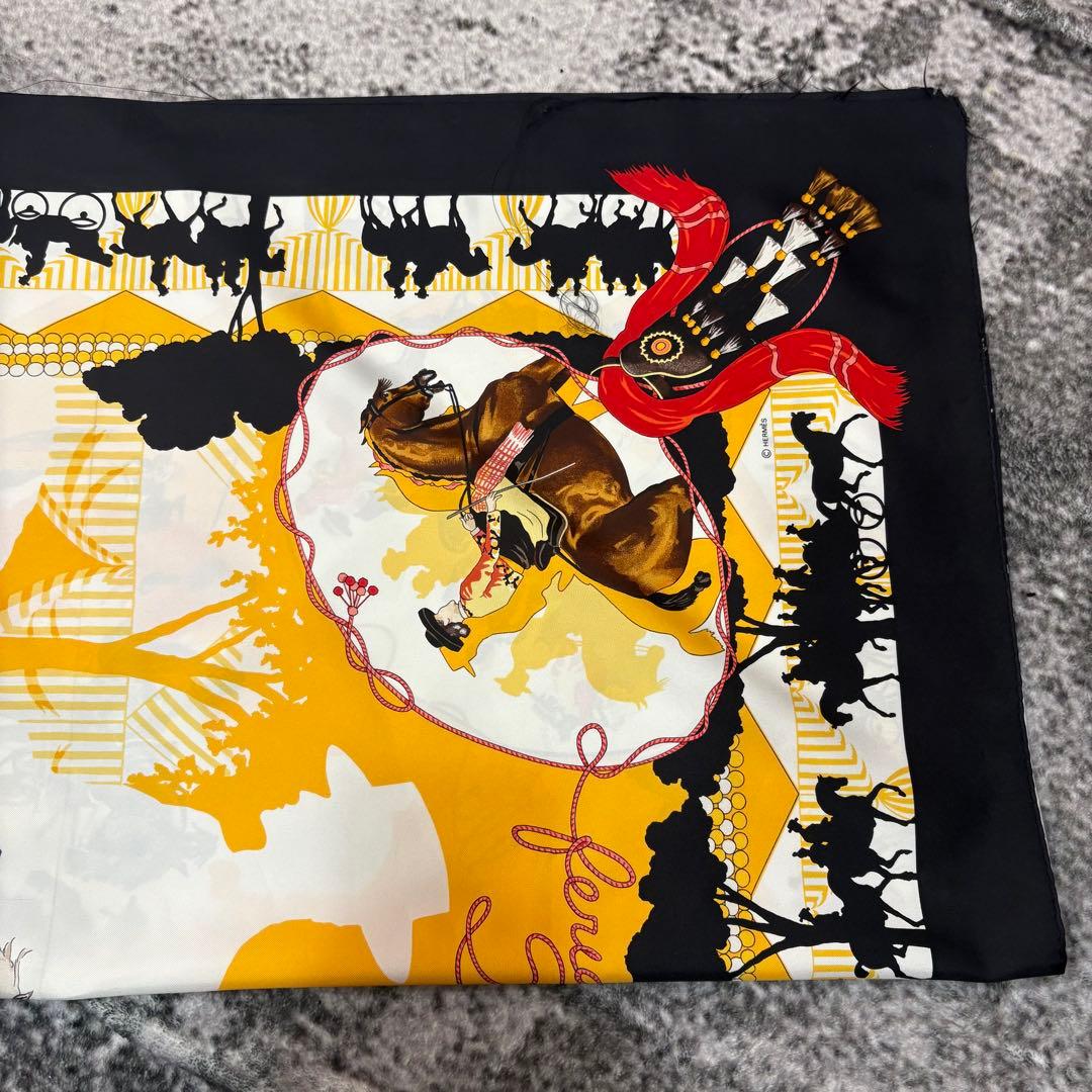 エルメス HERMES カレ90 セビリアの休日 スカーフ
