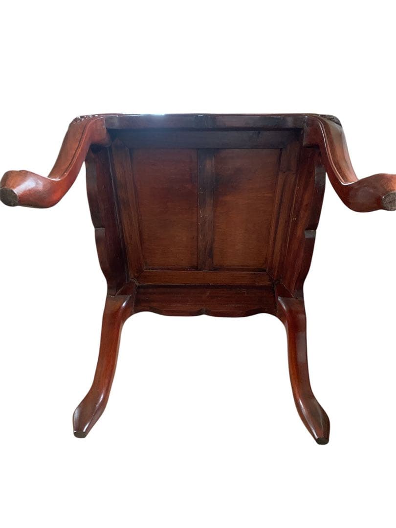 花梨材　椅子　猫脚　1脚