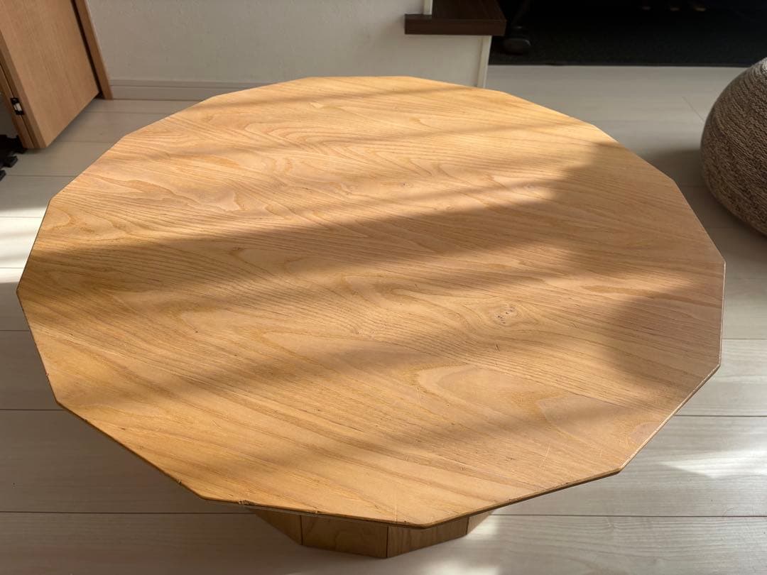 カリモクニュースタンダード　カラーウッドプレーン ラージ ローテーブル