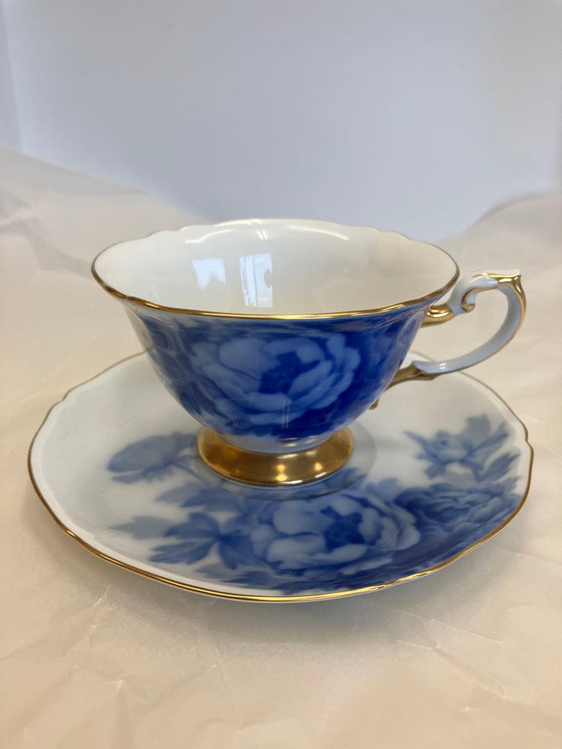 大倉陶園　岡染ぼたん　c/s 1セット　稀少