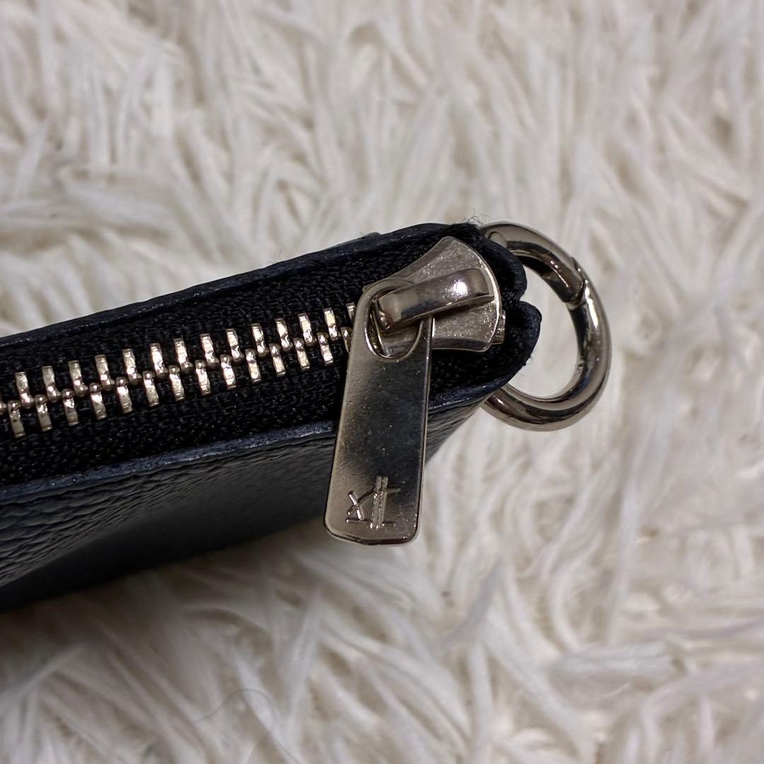 LOMEI LEATHER WORKS 財布　ウォレット　ブルー