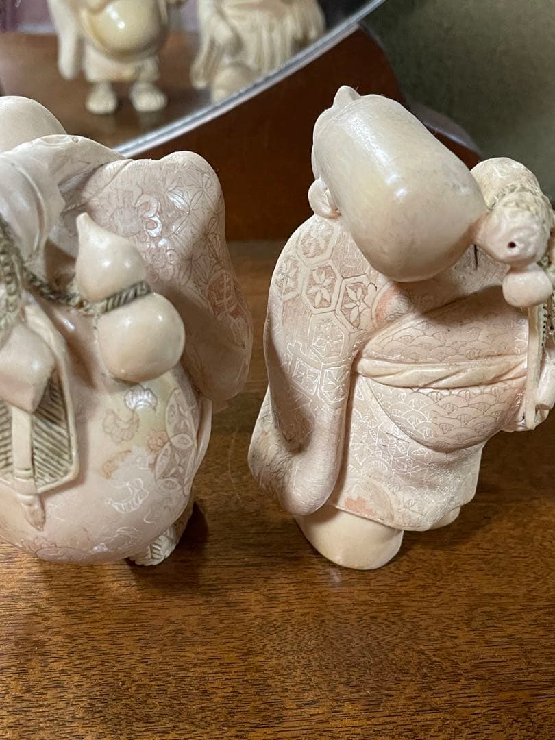 七福神　縁起物　工芸品　時代物 置物　開運　厄除け　インテリア