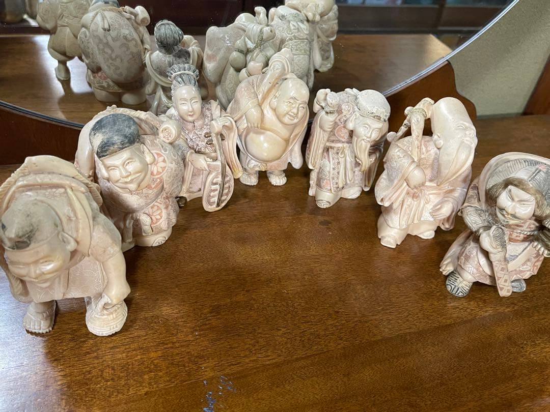 七福神　縁起物　工芸品　時代物 置物　開運　厄除け　インテリア