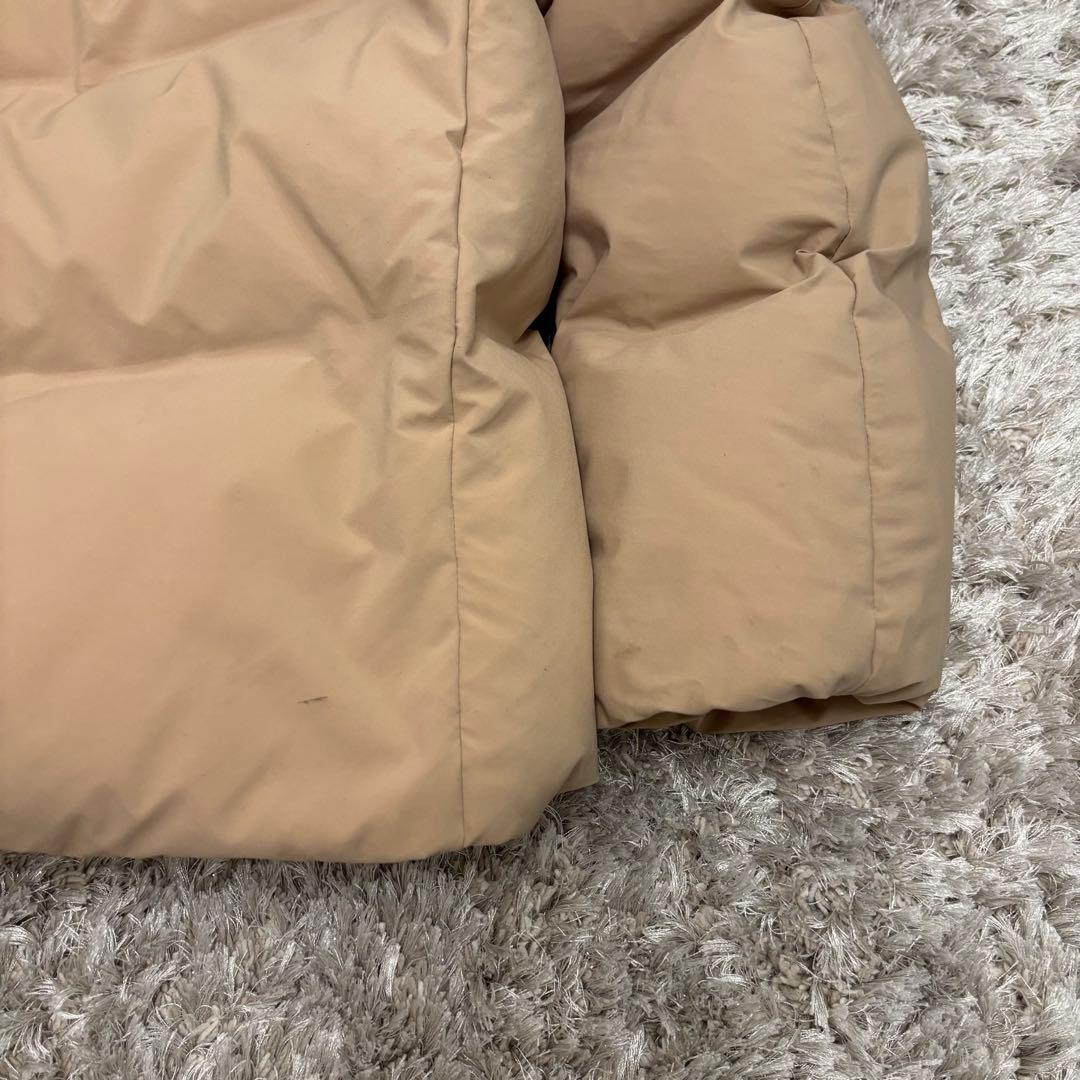 UNIQLOユニクロ シームレスダウンパーカー ベージュ XL レディース
