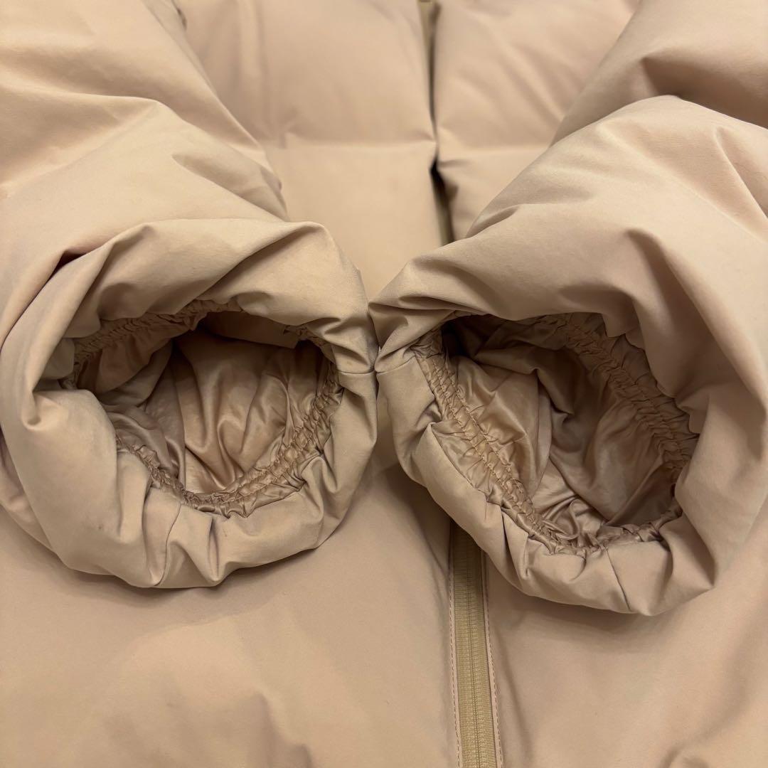 UNIQLOユニクロ シームレスダウンパーカー ベージュ XL レディース