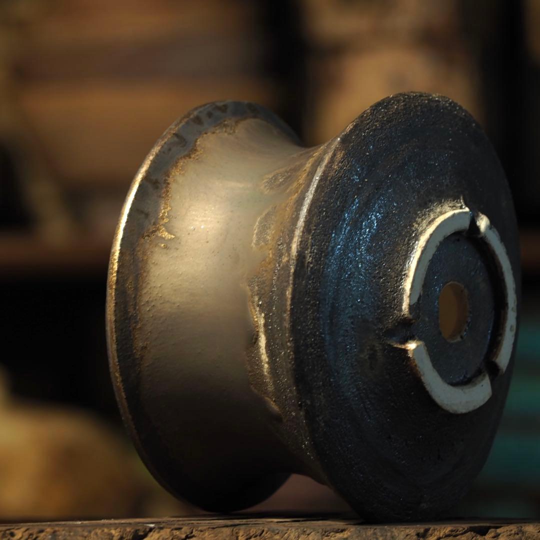 【鷲ノ巣】黒金彩　植木鉢(盆栽鉢)251004-1/1