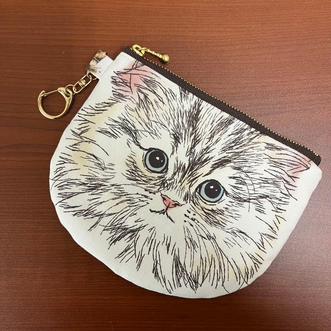 コッカ　ねこねこスペシャル14㎝キーホルダーポーチ　⑦