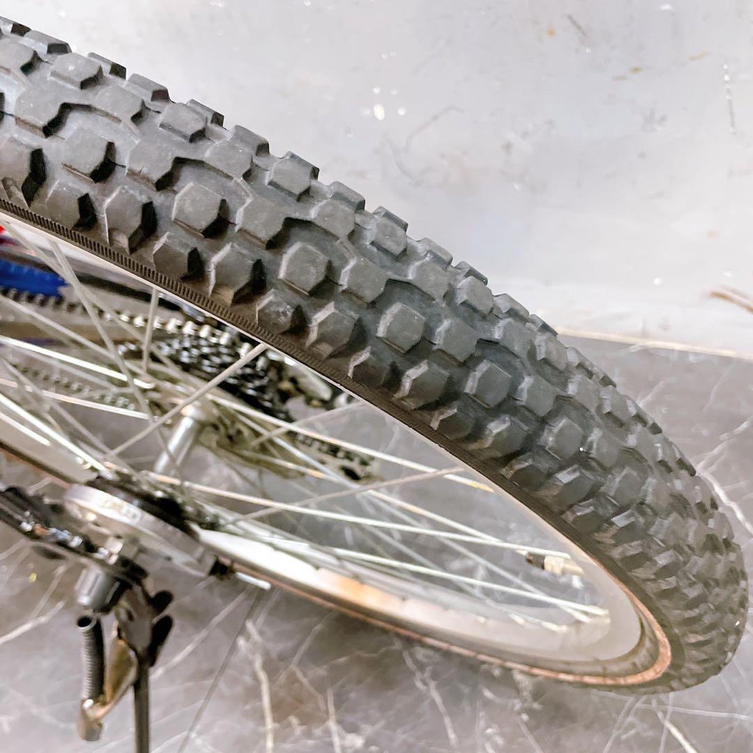 京都配送 鍵付き価格【924】《関西子供用自転車 パナソニック Zion ブルー