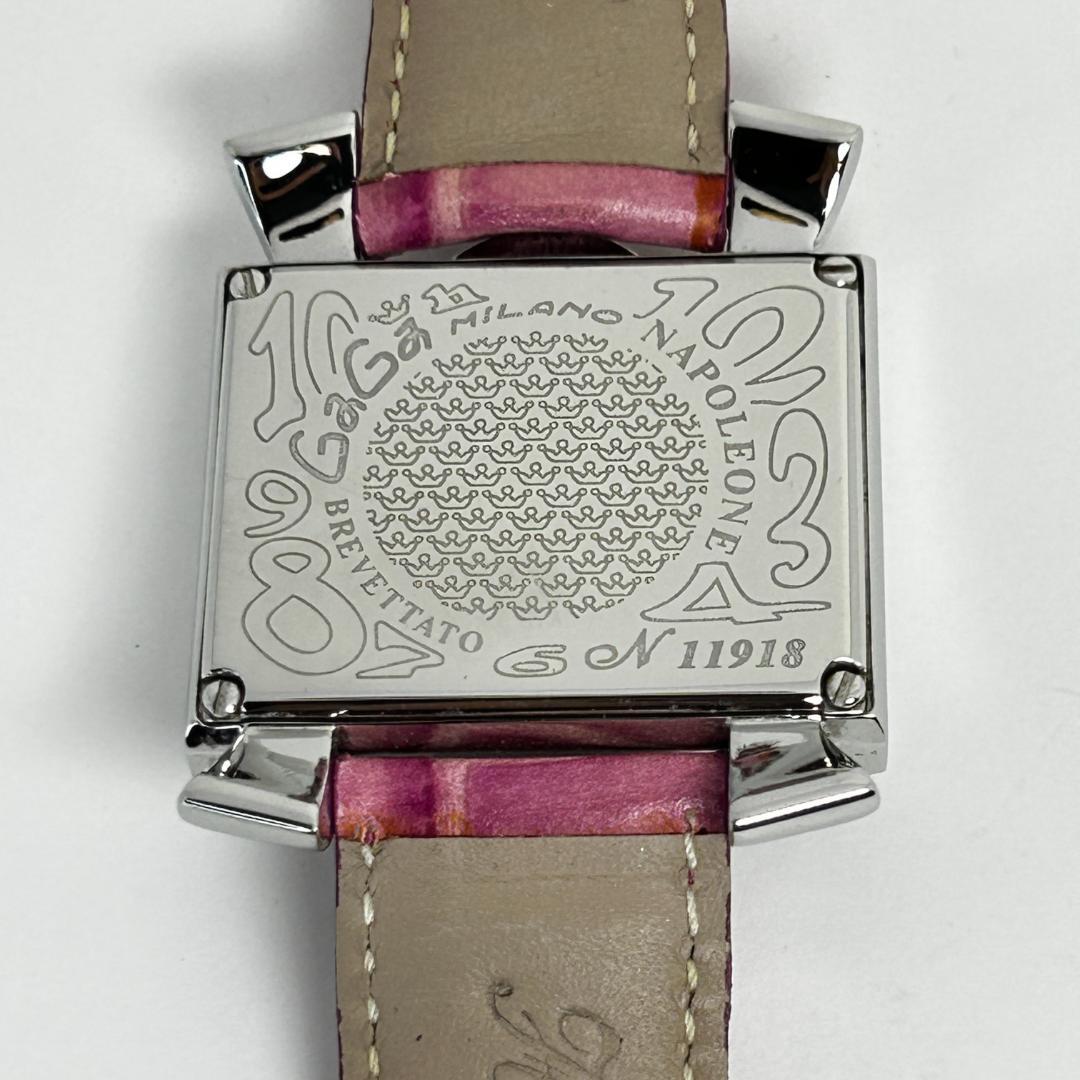 【人気】GaGa MILANO ガガミラノ ナポレオーネ 36 シェル文字盤