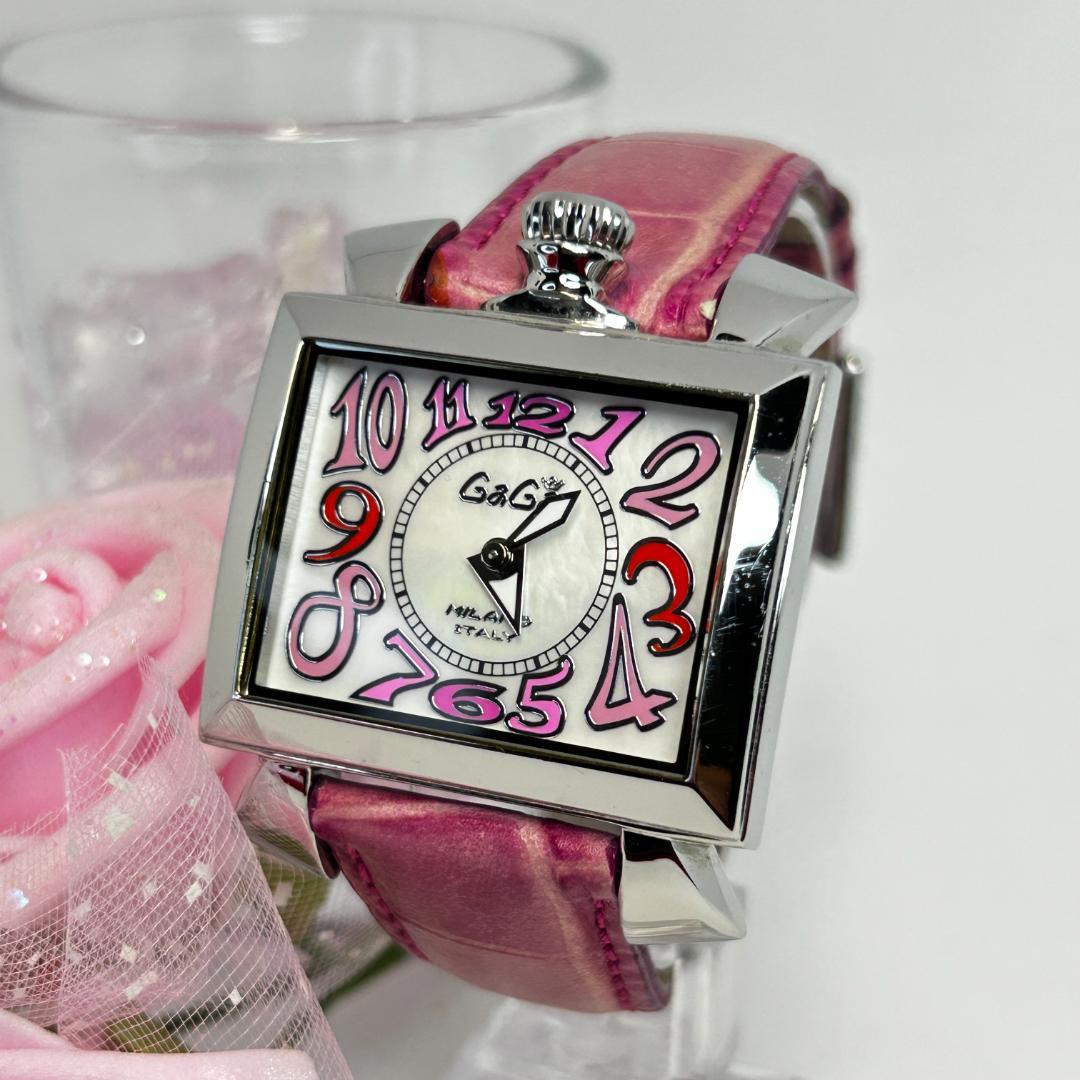 【人気】GaGa MILANO ガガミラノ ナポレオーネ 36 シェル文字盤