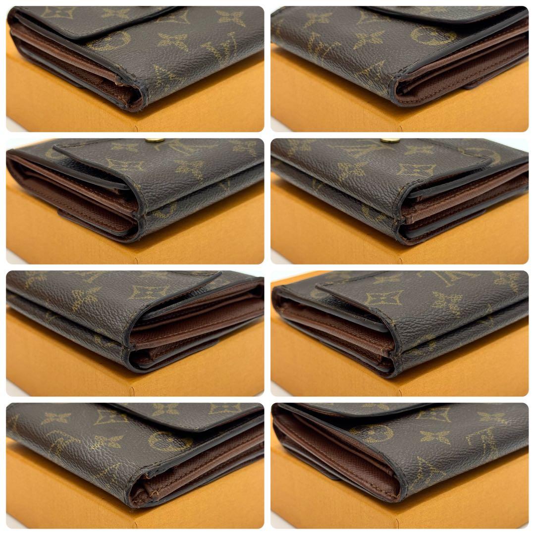 ヴィトン モノグラム ポルトモネ ビエ カルト クレディ 折り畳み財布