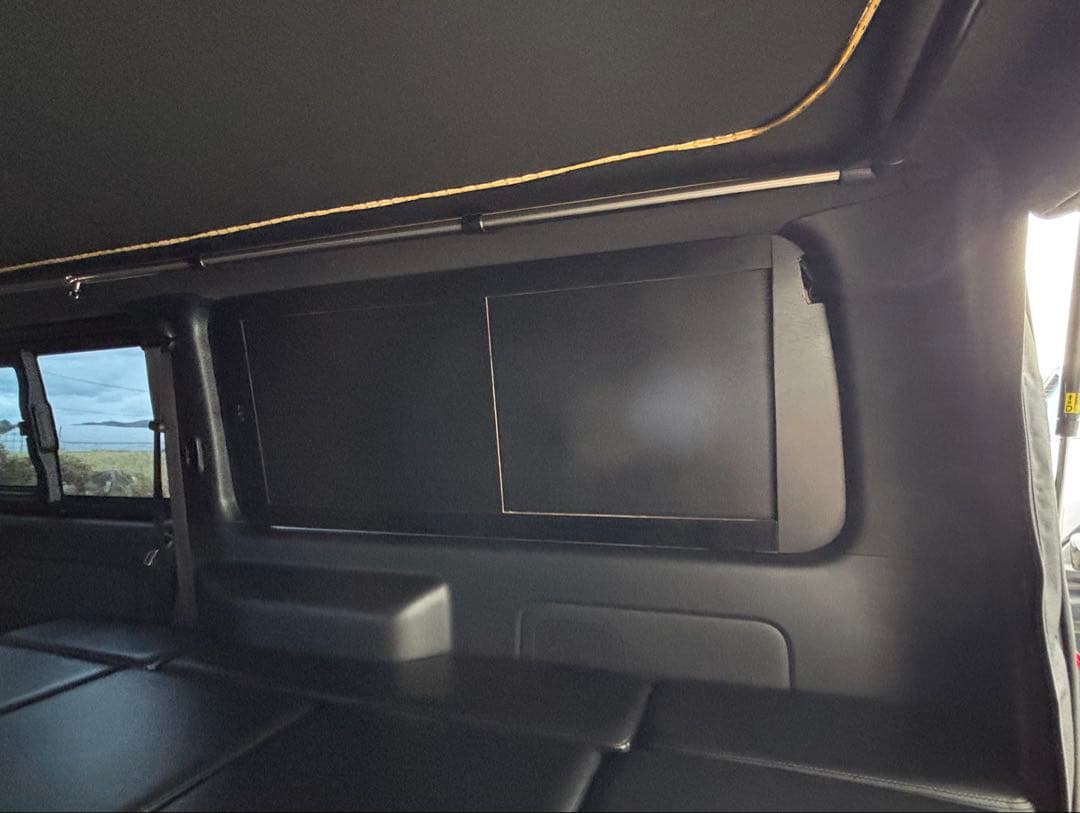 ハイエース 200系 スーパーGL 窓埋め パネル 開閉式 断熱 『左右セット』