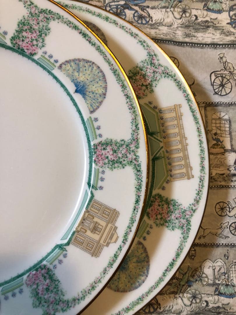 ベルナルド［バガテル］のデイナープレート　2枚