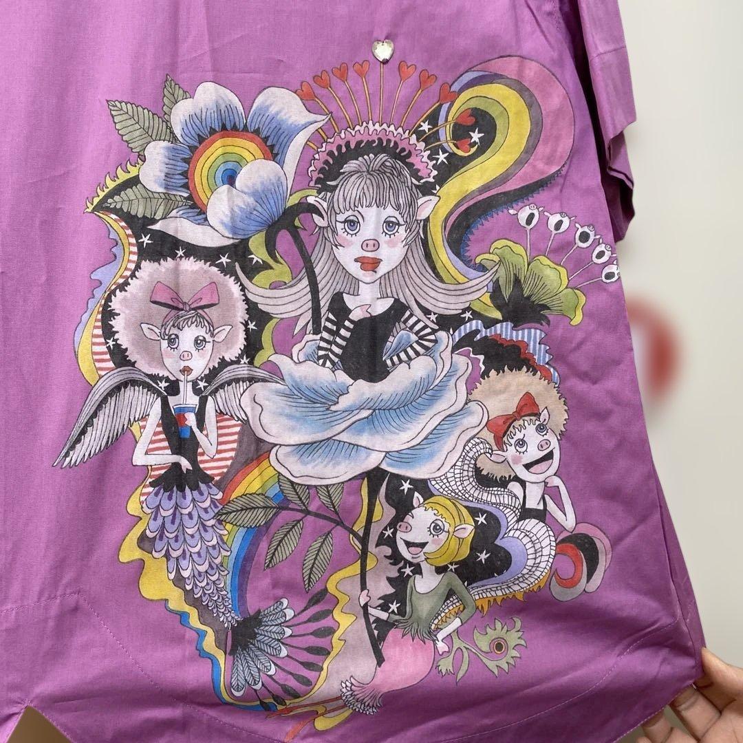 アルベロベロ　オレボレブラ　半袖ブラウス