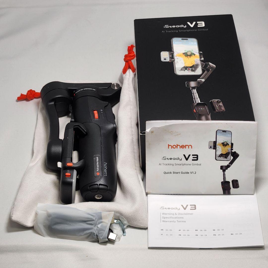 【美品】hohem V3 スマホスタビライザー