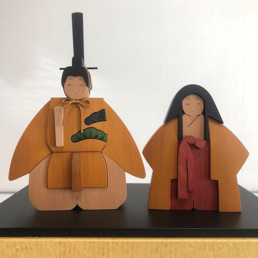 ひな人形　親王飾り　作家　ひな道具　ぼんぼり