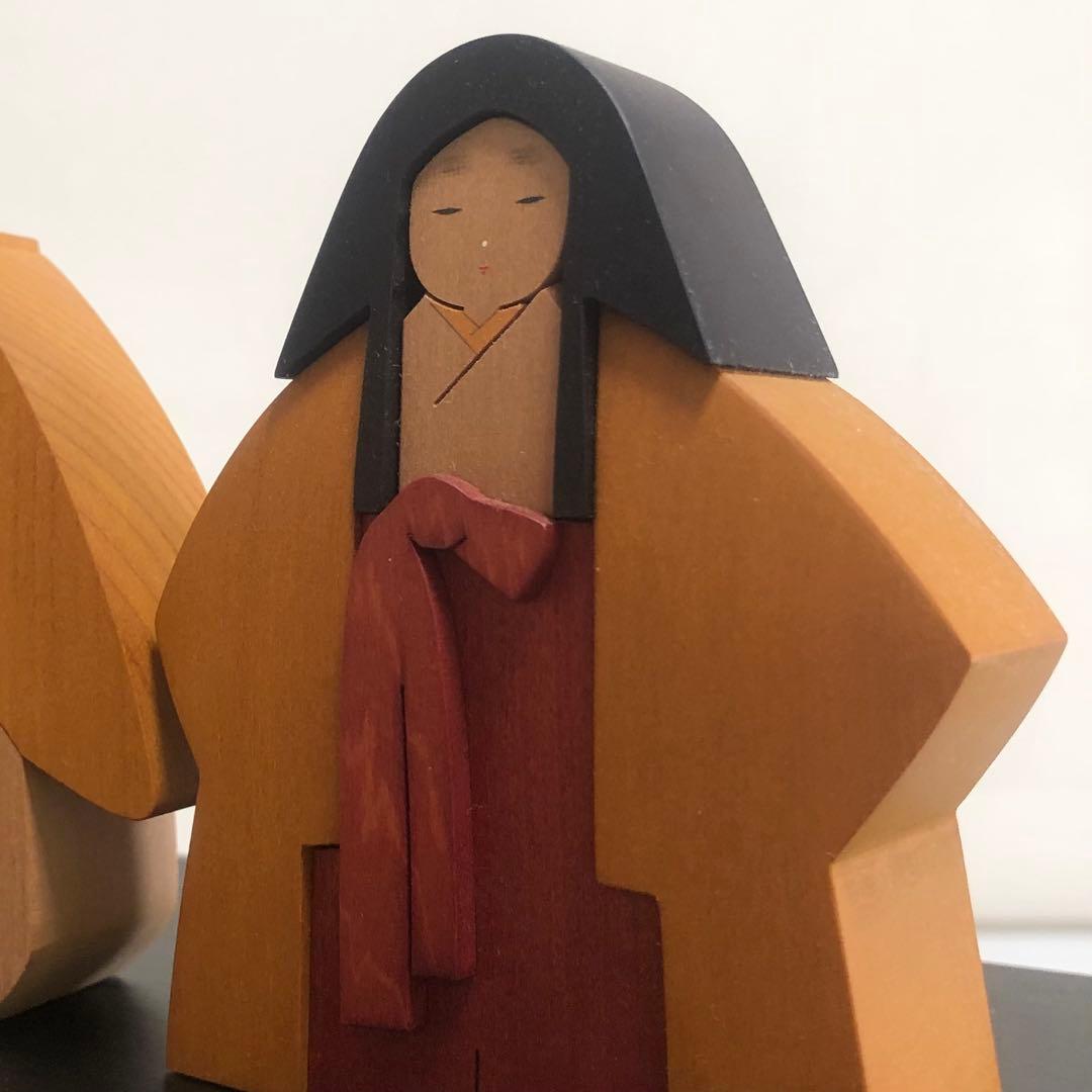 ひな人形　親王飾り　作家　ひな道具　ぼんぼり