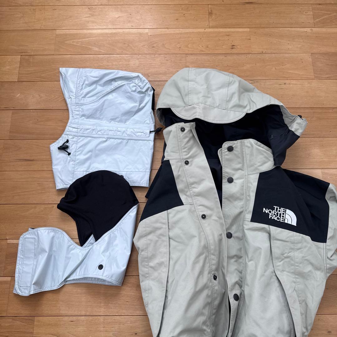 ノースフェイス　GORE-TEX マウンテンジャケット 上下セット　カーキ