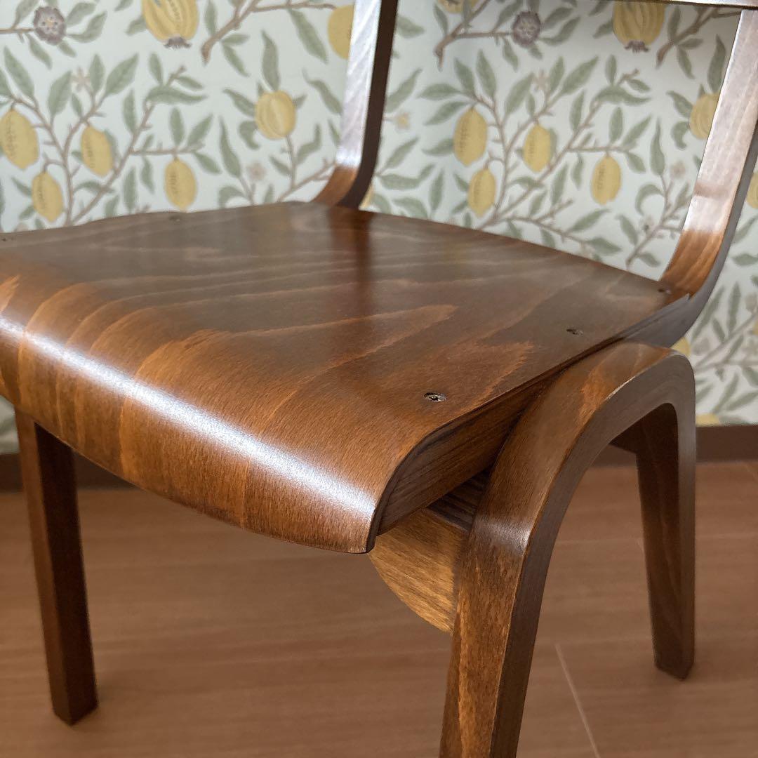 イギリス　スクールチェア　学校　椅子　木製　チェア　ビンテージ　アンティーク