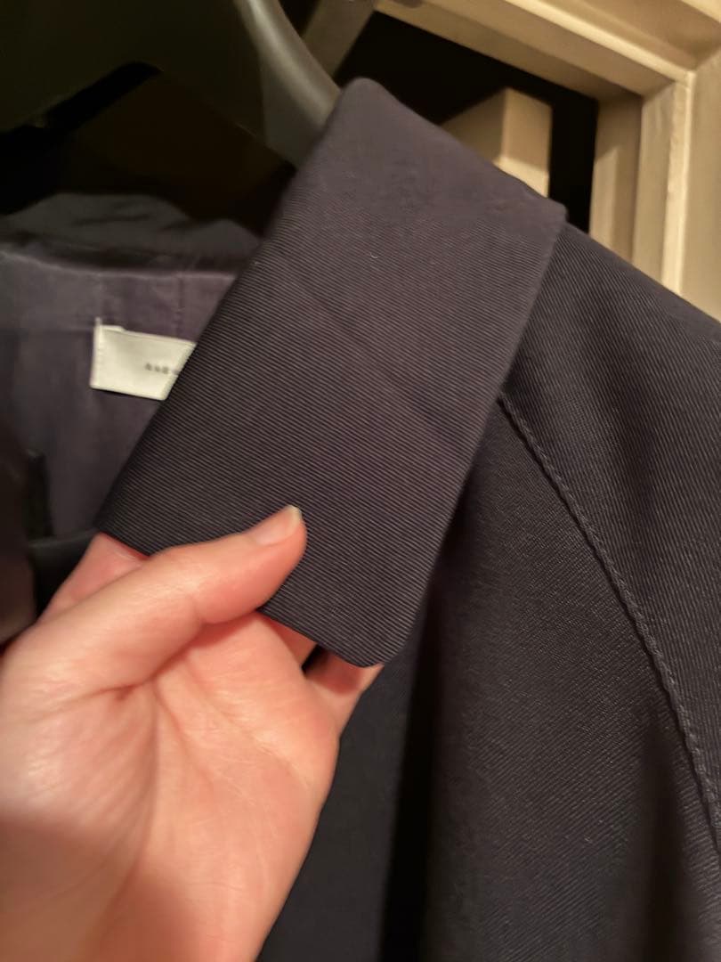 ぽんかぐれ｜ウーステッドウールコート