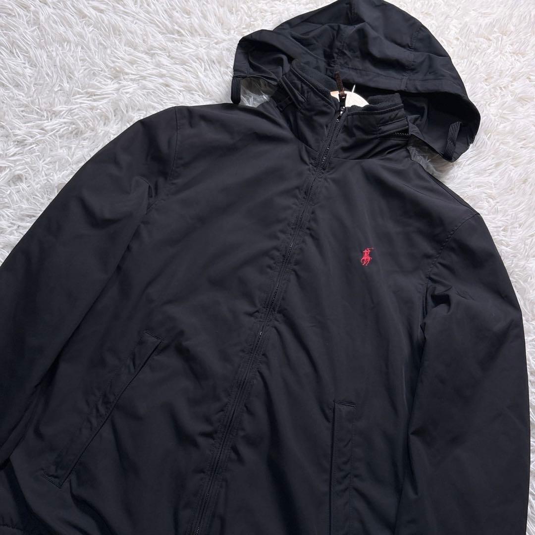 ポロラルフローレン シェルジャケット ナイロンブルゾン 2way ポニーロゴ