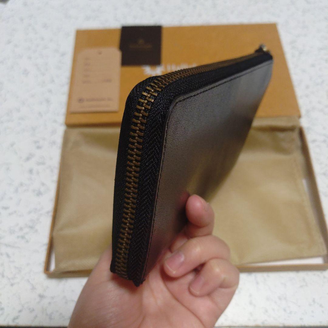 Hallelujah ブラックレザー 長財布