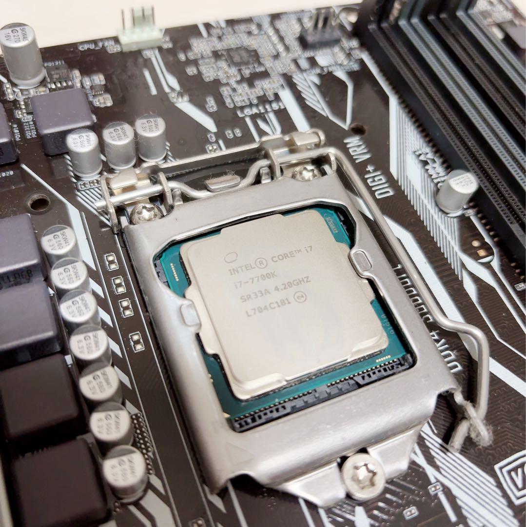 Corei7 7700k ＋マザーボードASUS PRIME H270-PLUS