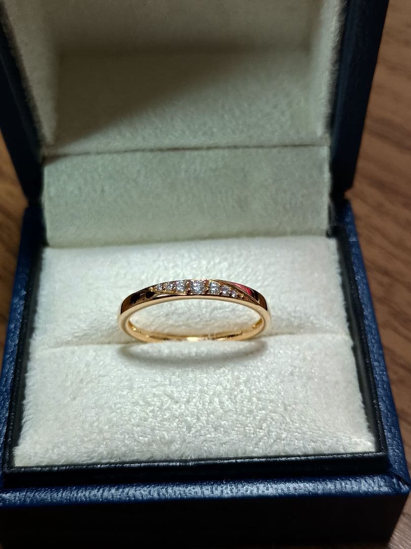 ヴァンドーム青山 K18 イエローゴールド ダイヤモンド リング