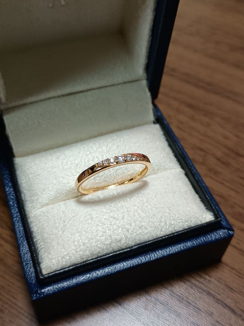 ヴァンドーム青山 K18 イエローゴールド ダイヤモンド リング