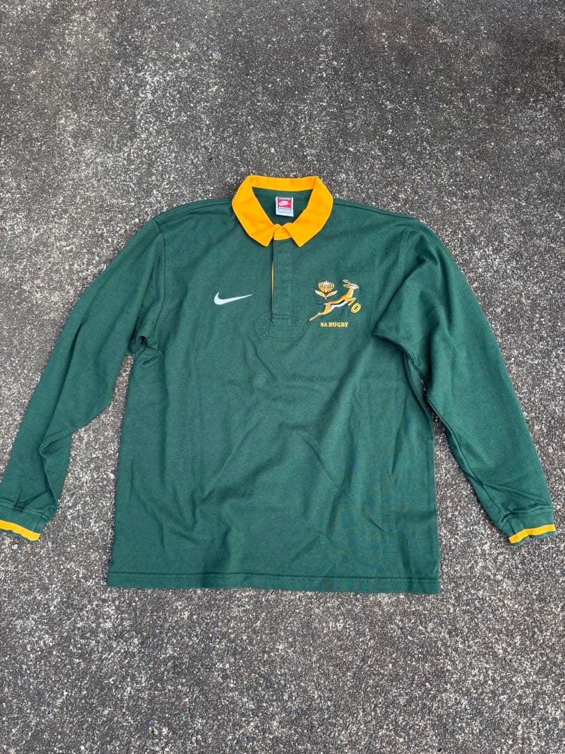 90s Nike ラガーシャツ 南アフリカ代表　Mサイズ