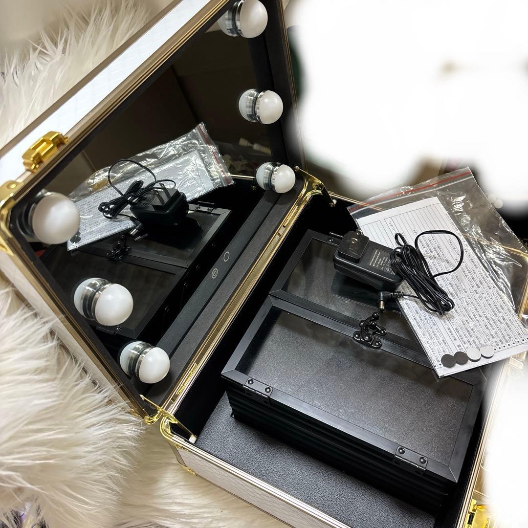 Francfranc ヴァリーズ　ハリウッドボックスS ホワイト取扱い説明書付き