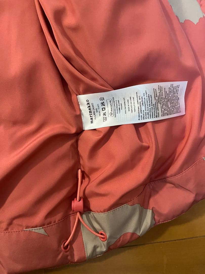 年末sale！marimekko 花柄 ダウンベスト Sサイズ