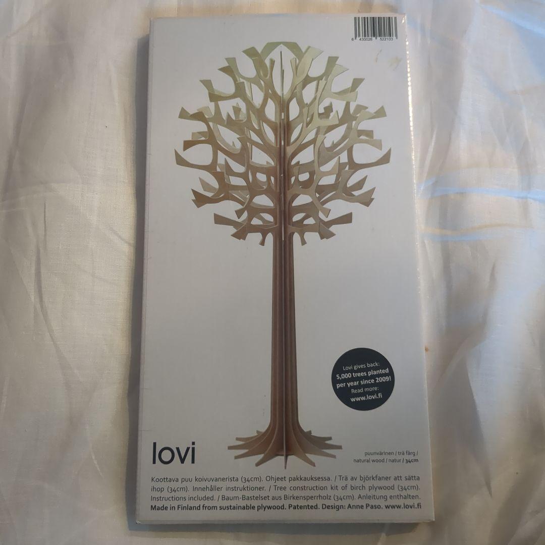 lovi 木の形状 インテリア小物　34センチ