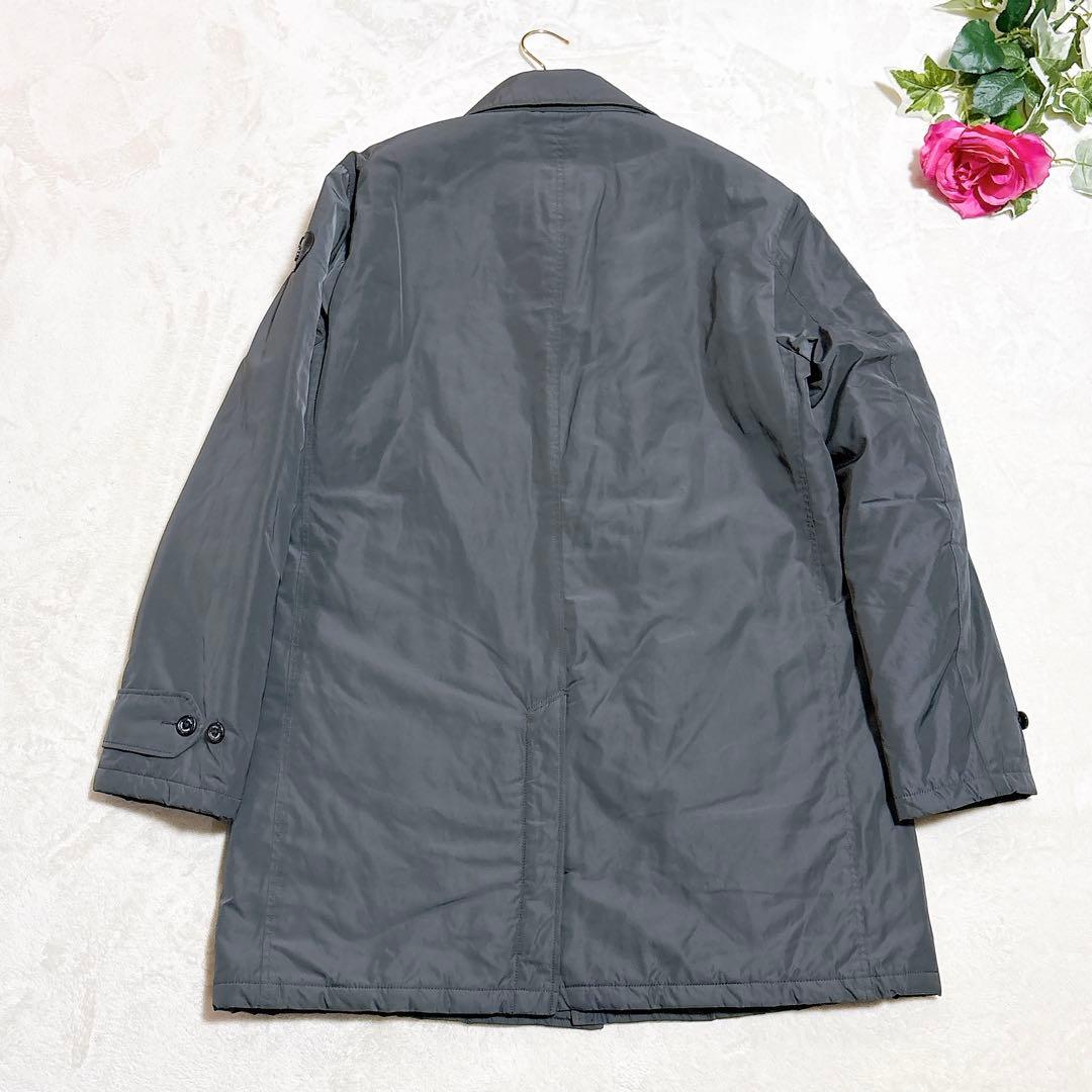 未使用✨　ポロラルフローレン　ステンカラーコート　中綿ジャケット　グレー