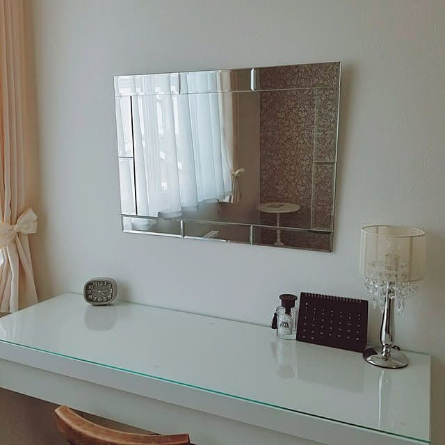 希少レア廃盤品NITORIニトリ 壁掛けミラー ミュール 50×70cm