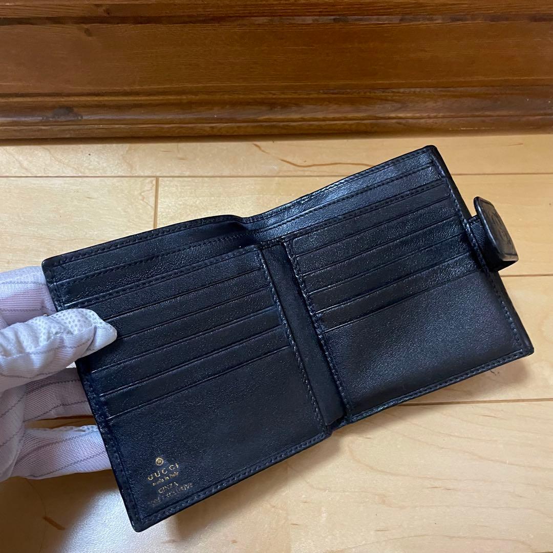 GUCCI グッチ シマ 折り財布