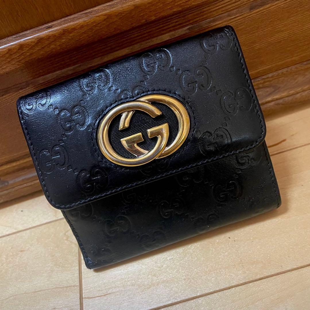GUCCI グッチ シマ 折り財布