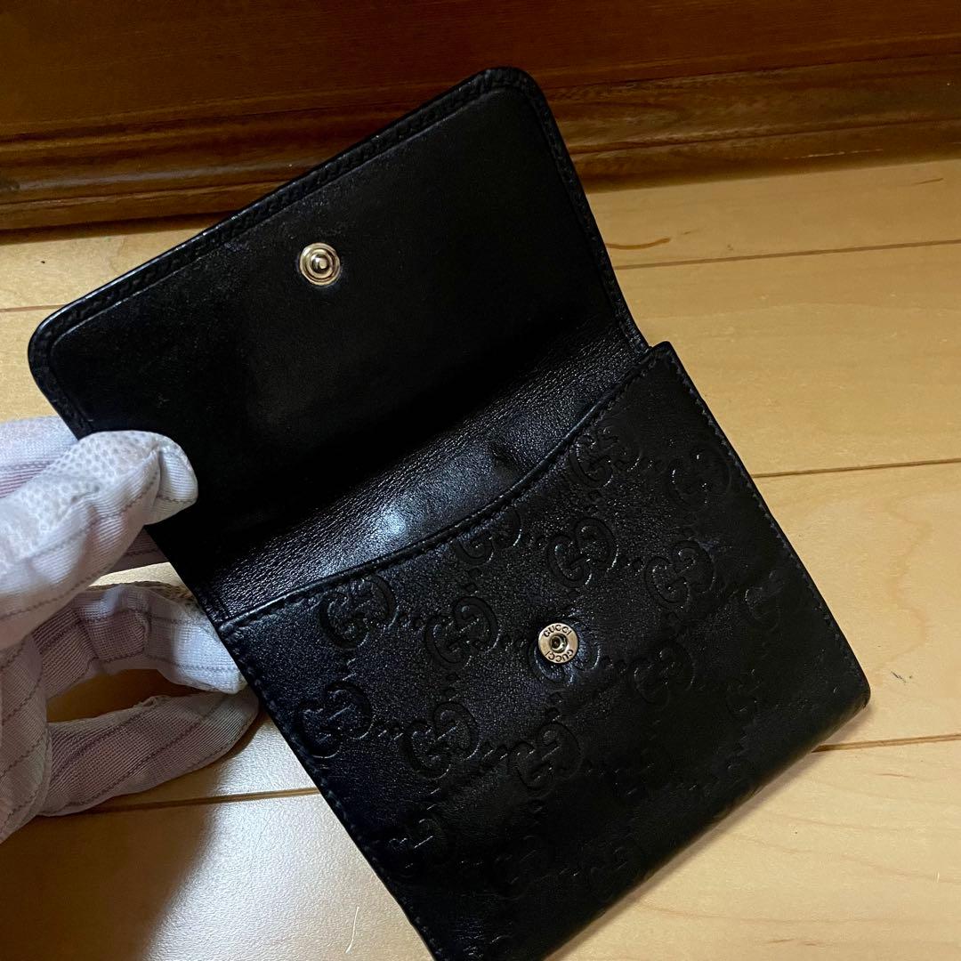GUCCI グッチ シマ 折り財布