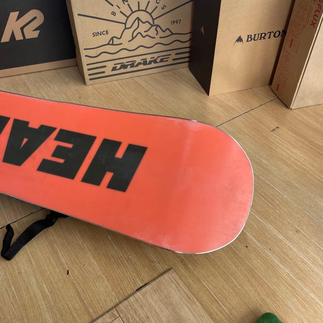 HEAD×ZUMA　キッズスノーボード　123cm　未使用バイン付3点セット