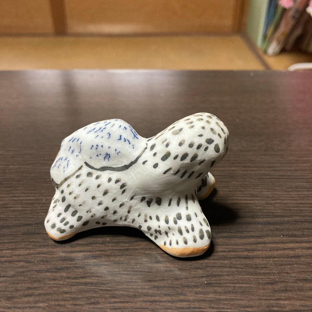 ちえちひろ　置物　おさるの親子