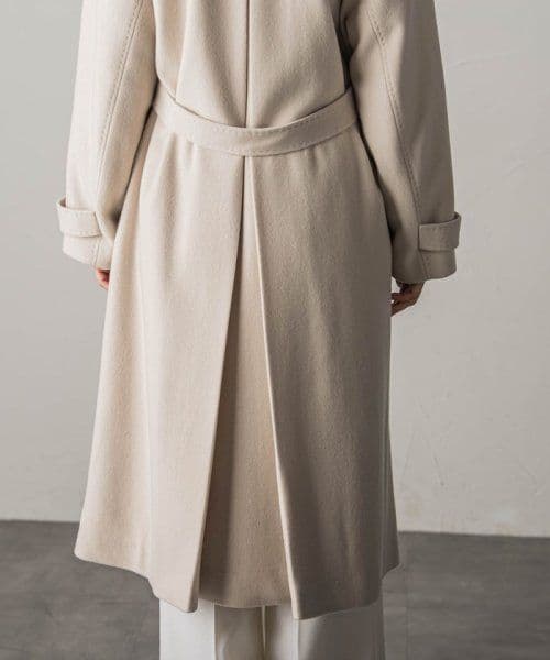 ビアッジョブルー 新品タグ付き ロングコート 定価75900円税込