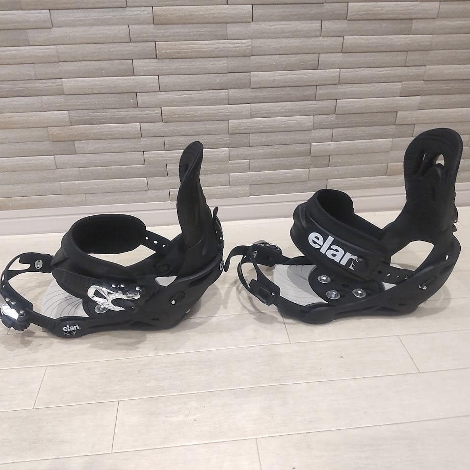 エラン elan ルビー RUBY バイン レディース 黒 S 22-23