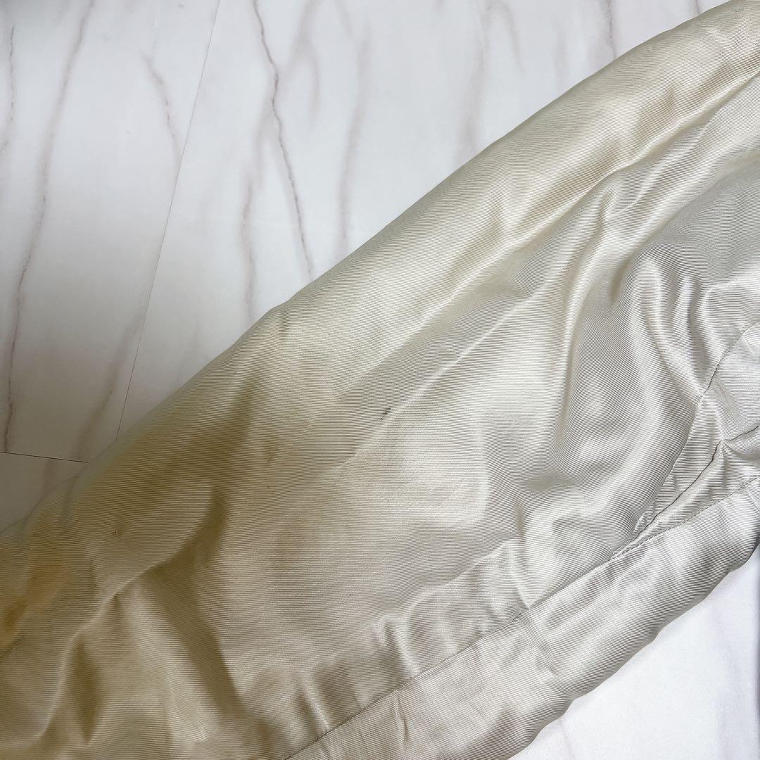 テーラー東洋 スカジャン リバーシブル キルティング 龍 虎 鷲 緑×紺 L