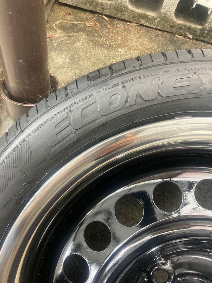 ホンダ純正 スチールホイール 15インチ サマータイヤ 4本セット