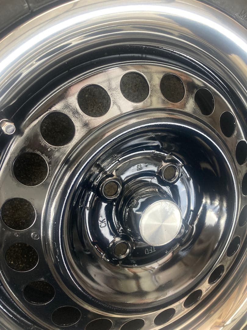 ホンダ純正 スチールホイール 15インチ サマータイヤ 4本セット