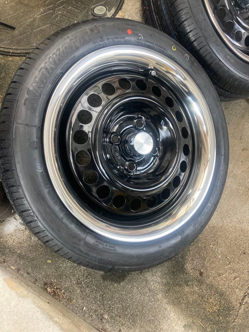ホンダ純正 スチールホイール 15インチ サマータイヤ 4本セット