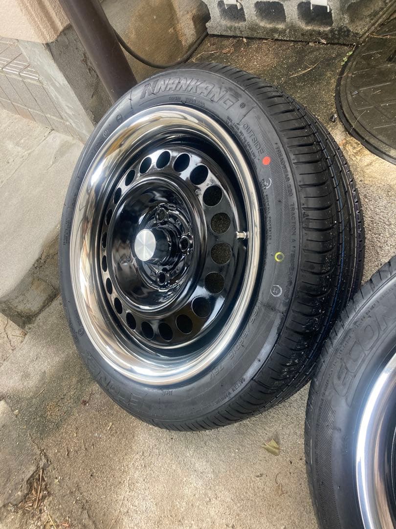 ホンダ純正 スチールホイール 15インチ サマータイヤ 4本セット