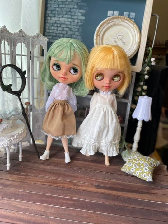 shino.doll♪No.357♪カスタム アイシードール♪金髪おかっぱちゃん