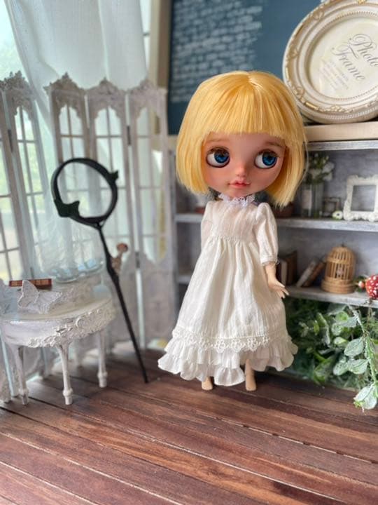 shino.doll♪No.357♪カスタム アイシードール♪金髪おかっぱちゃん